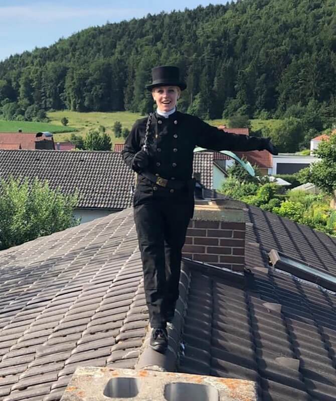 Nina Beyer, Bezirksschornsteinfegerin